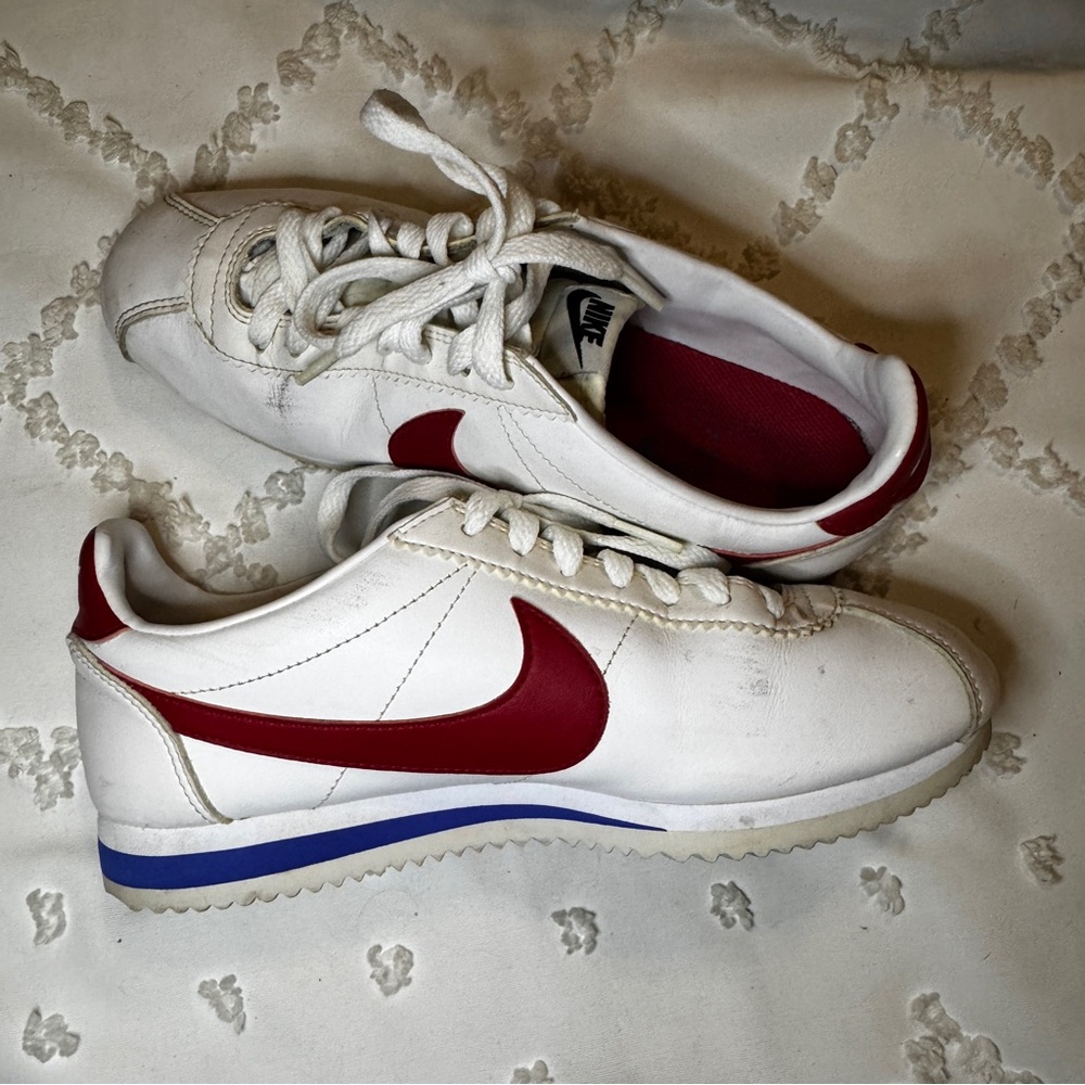 Nike Cortez FORREST GUMP USA WHITE RED BLUE